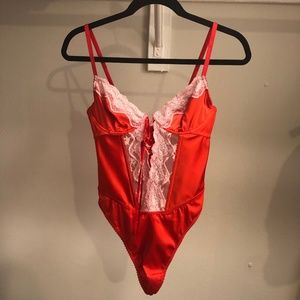 Sexy Silk Lingerie Bodysuit by Savage X Fenty